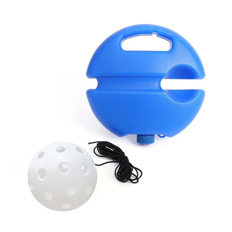 Tennis Trainer 40 Gaten Oefenbal PE Outdoor Speelgoed Verbeter je tennisvaardigheden met deze draagbare en leuke trainer voor alle leeftijden