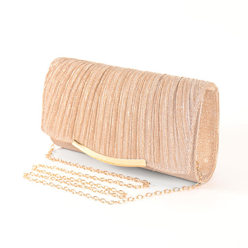 Title 4, Ladies Dinner Bag Solid Color Flap Chain Crossb...