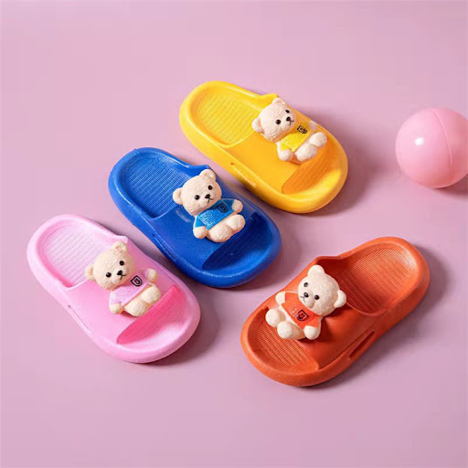 Title 1, Home Cute Non-Slip Soft Childrens Slippers, Co...