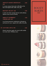 Boozy Bakes menu 5