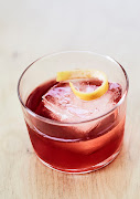 'Bloody' Negroni cocktail - recipe below.