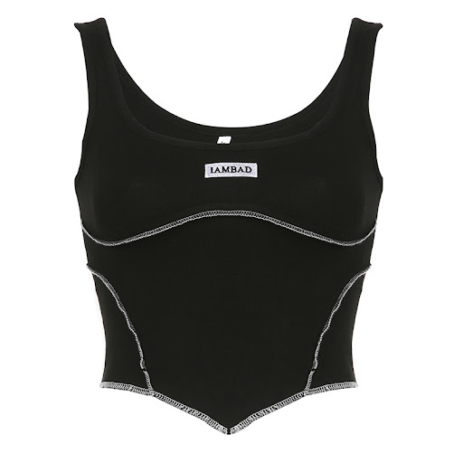 Title 2, Womens Sleeveless Square Collar Vest Jacket, a...