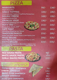 Snack Hut menu 1