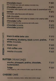 Pandhal Cake Shop menu 2