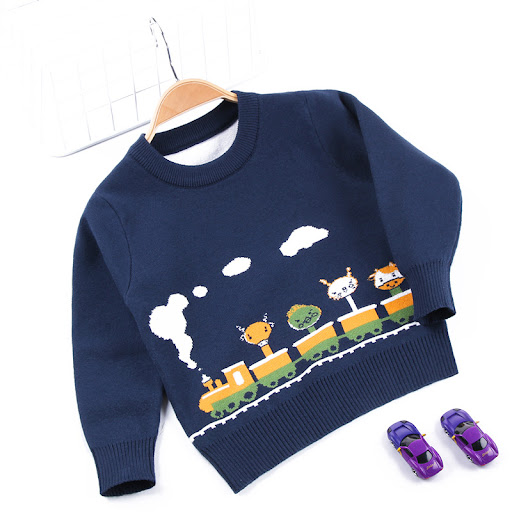 Title 2, Autumn/Winter Boys Sweater Double Woolen Jacket...