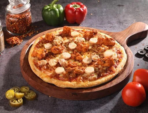 Chicken Overloaded Pizza.