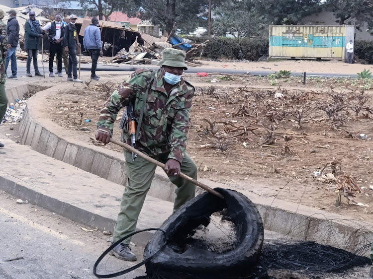 CHAOS: Kahawa West is a no go zone