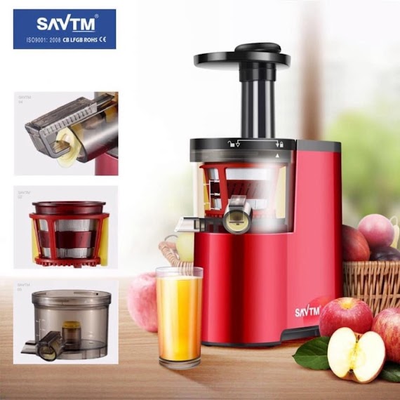 Máy Ép Trái Cây Hoa Quả Rau Củ Đa Năng Siêu Tiện Lợi Tốc Độ Chậm Savtm Joyceshop.029