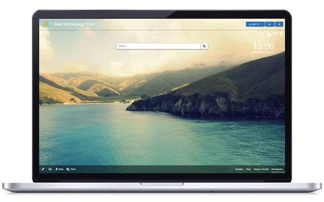 Best Homepage Ever - New Tab Quick Launch chrome extension