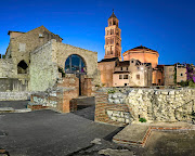 Emperor Diocletian's Palace in Split, Croatia. 