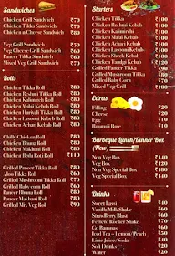 Barbeque Kitchen menu 1