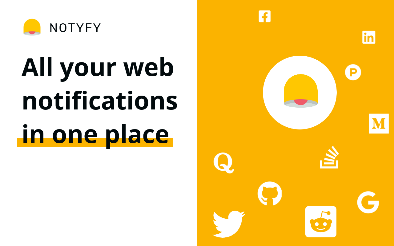 Notyfy - Web Notifications in One Place Preview image 3