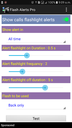 Screenshot Flash Alerts Pro