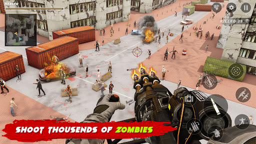 Screenshot Target Undead 3D: Zombie Games