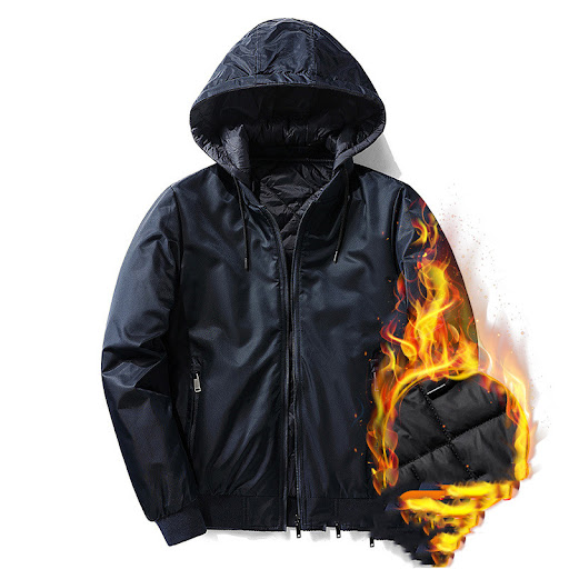 Title 8, Autumn and Winter Plus Cotton Flight Suit Jacke...