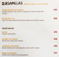 La Bodega menu 3