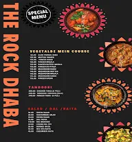 The Rock Dhaba menu 1