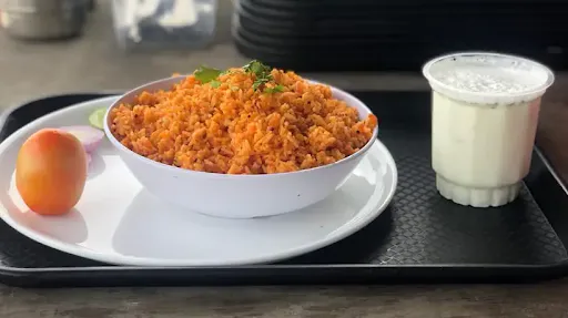 Tomato Rice [Serves 1]