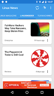   Linux News- screenshot thumbnail   