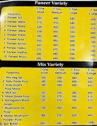 Just Balaji Paratha House menu 1