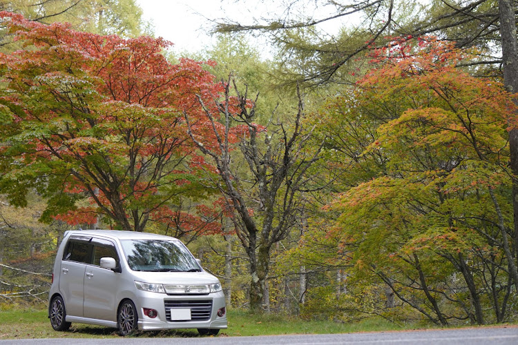 ワゴンRスティングレーの１０月・長野車好きミーティング・紅葉と愛車・ビーナスラインに関するカスタム事例の投稿画像6枚目