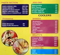 Chowringhee menu 2