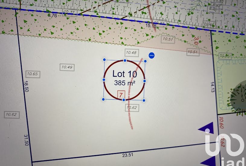  Vente Terrain à bâtir - 385m² à Vérines (17540) 