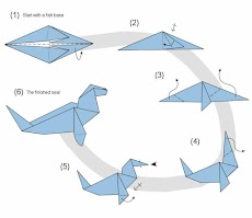 簡単な折り紙のチュートリアルのおすすめ画像2
