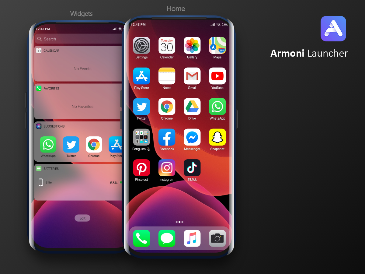 Armoni Launcher PRO (BIG UPDATE ????)