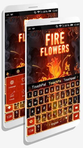 Fire Flowers Keyboard