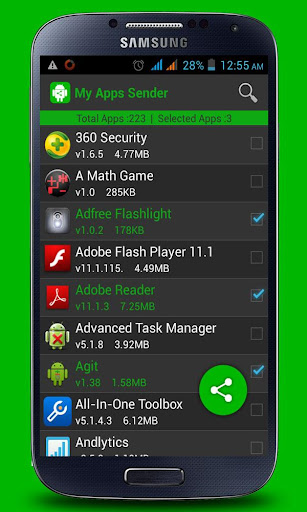 MyAppSender Share Apps