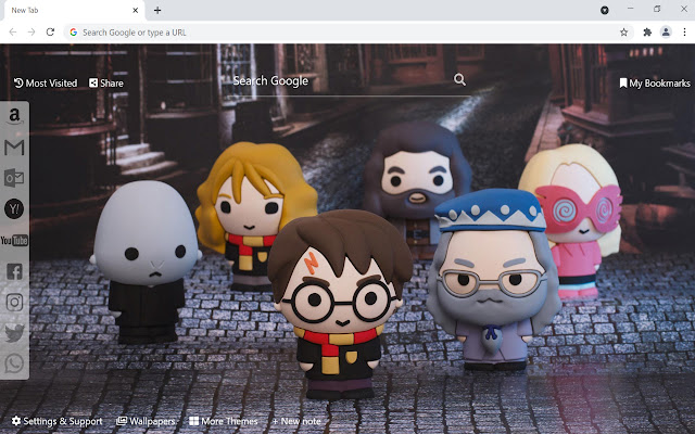 Harry Potter Chibi Duvar Kağıdı