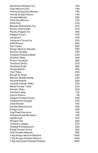 Haji Ali Fresh Fruit Juice menu 2