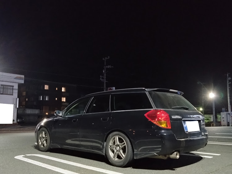 レガシィツーリングワゴンの夜のドライブ・若狭西街道に関するカスタム事例の投稿画像1枚目