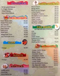 Gangotree menu 2