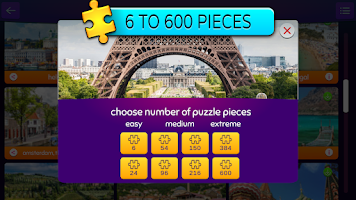 Countries Jigsaw puzzles Screenshot