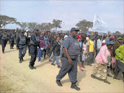 MASS ACTION: Members of the Bushbuckridge Residents Association march against Tintswalo Hospital  in Acornhoek and have asked for the intervention of the Mpumalanga health MEC Clifford Mkasi. They claim many people lose their lives in the hospital  because of a lack of resources. Photo: Riot  Hlatshwayo