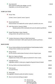 Aqua - Hotel Swosti menu 2