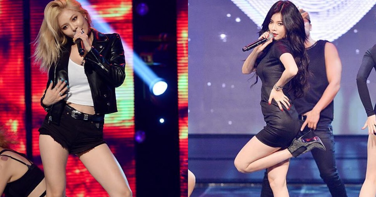 9 Times Hyuna Dominated The Stage In A Sexy All Black