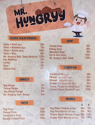 Mr Hungryy menu 2