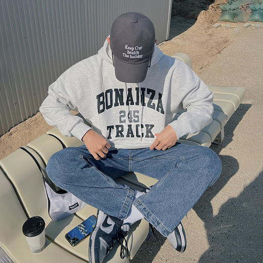 Title 4, Mens Trend Senior Sense Letter Print Hoodie, a...
