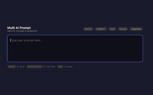 Multi-AI Chat screenshot 1
