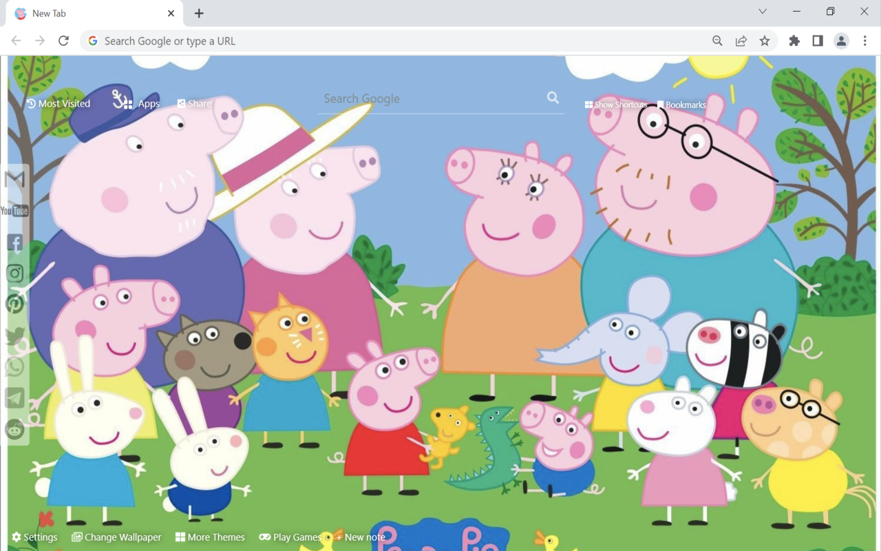 Peppa Pig Wallpaper Preview image 1