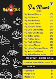 Momories menu 5