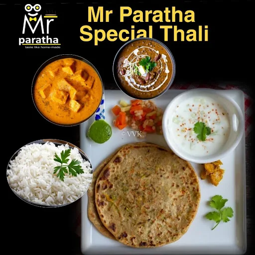 Mr. Paratha Special Thali