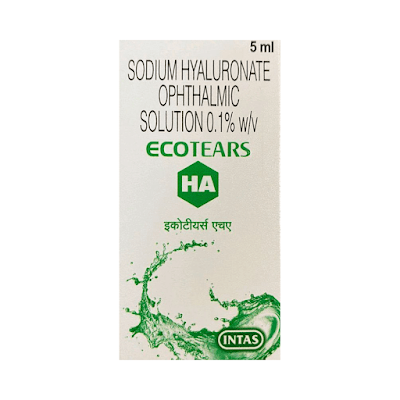 Ecotears Ha Ophthalmic Solution - 5 ml