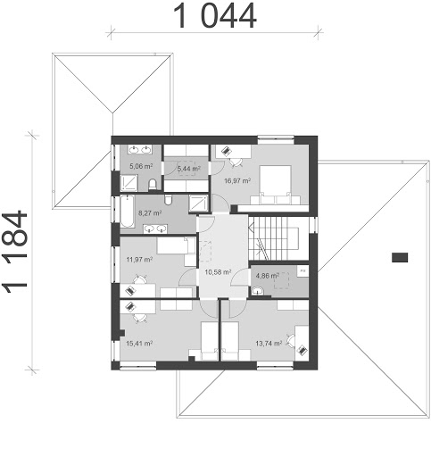 UA159 - Rzut piętra