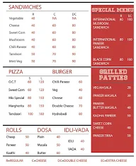 IAG Food Court (IFC) menu 1