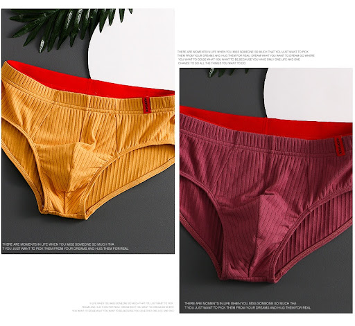 Title 8, Mens Triangle Underwear Trendy Breathable Brie...