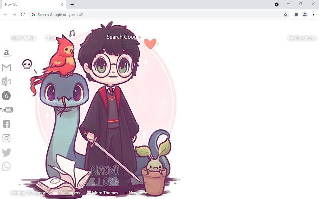 Harry Potter Chibi Wallpaper